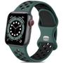 Imagem de Lerobo Pulseira Silicone p/ Apple Watch 38-49mm (Verde/Preto)