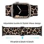 Imagem de Lerobo Pulseira Trançada Compatível com Apple Watch (Leopardo)