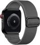 Imagem de Lerobo Pulseira Trançada Compatível com Apple Watch Series 9/8/7 (Cinza)