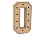 Imagem de Letra Caixa Grande O Mdf 100Cm Altura Furo Lampad Iluminação
