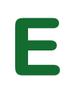 Imagem de Letras em EVA Alfabeto Verde Escuro - 14cm