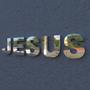 Imagem de Letras Jesus Em Aço Inox Com Led Letra Caixa 3d 60 Cm Igreja
