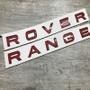 Imagem de Letras Range Rover Evoque Sport Vermelho London Edition