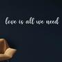 Imagem de Letreiro de Parede em MDF Love Is All We Need