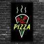 Imagem de Letreiro Em Led 44cm x 24cm Painel Placa Luminosa Escrito Pizza