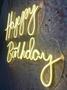 Imagem de Letreiro Led Neon Luminoso Happy Birthday Feliz Aniversário