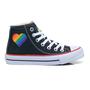 Imagem de Lgbt Orgulho Tenis All Feminino Cano Alto Star Envio Imediato 526Bo