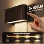 Imagem de Light Night Light Briignite Plug-in LED Dusk to Dawn 3000K, pacote com 2