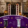 Imagem de Lighted Halloween Fall Leaf Garland VIHOSE 11,5 pés, 2 unidades