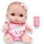 Imagem de Lil Cutesies 8.5" All Vinyl Baby Doll   posable e lavável  de roupa removível Mimi - Olhos Castanhos  JC Toys  Idades 2+