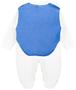 Imagem de Lilax Baby Boy Jewels Crown Tuxedo Outfit Layette 5 Piece Gift Set 0-3 Meses Royal Blue