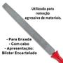 Imagem de Lima Para Enxada Com Cabo 8 Polegadas Amatools