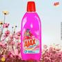 Imagem de Limpador Ajax Bouquet De Flores 500ml Kit 10
