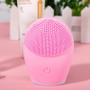 Imagem de Limpador Facial Elétrico de Silicone - Massageador com Vibração para Limpeza de Poros