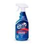 Imagem de Limpador Multiuso Banheiro Com Gatilho Saif 500Ml, Limpa Banheiro Sem Cloro Spray, Azul, Eficiente Na Remoção De Gordura