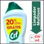 Imagem de Limpador multiuso cif cremoso 450 ml remove sujeira difícil