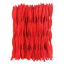 Imagem de Limpadores de cachimbo TOAOB Bump Red Chenille Stems 30 cm x 30 cm 120 unidades