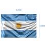 Imagem de Linda Bandeira Argentina Grande 1,5 x 0,9 M Festas