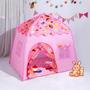 Linda Barraca Infantil Princesa Casa Castelo Dobrável - castelo barraca Imagem de Linda Barraca Infantil Princesa Casa Castelo Dobrável