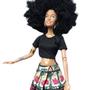 Imagem de Linda Boneca Negra -cabelos Cacheados - Estilo Barbie