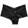 Imagem de Lingerie Caleçon Renda Preto Moda Intima Amor Love Feminino