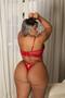 Imagem de Lingerie Cropped com calcinha em renda com aro Lucy Plus Size