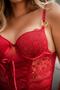 Imagem de Lingerie Espartilho  L'amour  com Cinta 3 peças Tam. G