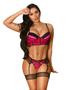 Imagem de Lingerie Sex Cropped Renda Completo + Persex