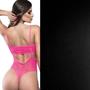 Imagem de Lingerie Sexy - Body com Strass Sensual - Yaffa - Tamanho único.