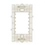 Imagem de Linha B3 Conj 42 Placa p/ 1 Módulo Horizontal - Margirius