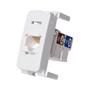 Imagem de Linha B3 Módulo Informática RJ45 Cat5E Branco - MarGirius