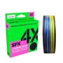 Imagem de Linha De Pesca Multifilamento Sufix SFX Braid 4X PE3.0 0,285mm 40lb-18,0kgCarretel 300m Mult Color