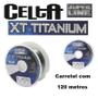 Imagem de Linha Mono Celta XT Crystal e Titanium 0,33mm 18,1lbs/8,2kg - 120 Metros