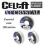 Imagem de Linha Mono Celta XT Crystal e Titanium 0,50mm 36,4lbs/16,5kg - 120 Metros