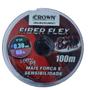 Imagem de Linha Multifilamento Crown Fiber Flex 8X 0,30Mm 100M