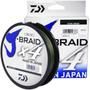 Imagem de Linha Multifilamento para pesca Daiwa J-braid X4 270m Verde