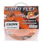 Imagem de Linha Multifilamento Pesca Crown 8x Fiber Flex 0,23mm 100m