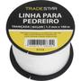 Imagem de Linha Pedreiro Nylon Trançada 0,8MMx100M Bca C/ 2 Tradestar