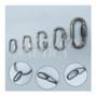 Imagem de Link Oval 4mm Aço Inox Rosqueável Com Trava Carga Max 510kg