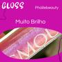 Imagem de Lip Gloss Aumenta Lábios Com Glitter Pink Glow Phallebeauty