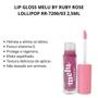 Imagem de Lip Gloss Melu By Ruby Rose Lollipop Rr-7200/03 2,5Ml