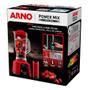 Imagem de Liquidificador Arno LQ32, Power Mix Limpa Fácil, 5 Velocidades + Pulsar, 550W, Vermelho
