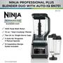 Imagem de Liquidificador automático Ninja 1400W - cinza escuro