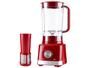Liquidificador Britânia BLQ1280V com Filtro 4 Velocidades 1150W Vermelho Imagem de Liquidificador Britânia BLQ1280V com Filtro 4 Velocidades 1150W Vermelho
