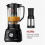 Imagem de Liquidificador com Filtro Mondial L99 FB 500W 2.2L Preto 127V