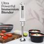 Imagem de Liquidificador de Imersão Zulay Kitchen 800W com Modo Turbo - Branco