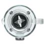 Imagem de Liquidificador Electrolux 700w 1,5L Experience com Copo de Vidro e Tecnologia TruFlow Cor Inox Preto (EBS30)