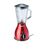 Imagem de Liquidificador em Inox Blender Eletricity Vermelho c/ Copo de Vidro 1,5L 220V - Bialetti