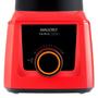 Imagem de Liquidificador mallory taurus glass 1300w copo de vidro 2,3l vermelho - 220v