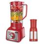 Imagem de Liquidificador Mondial L-1000 RI Turbo Premium - Copo 3L - Com Filtro - 12 Velocidades - 1000W - Vermelho e Inox